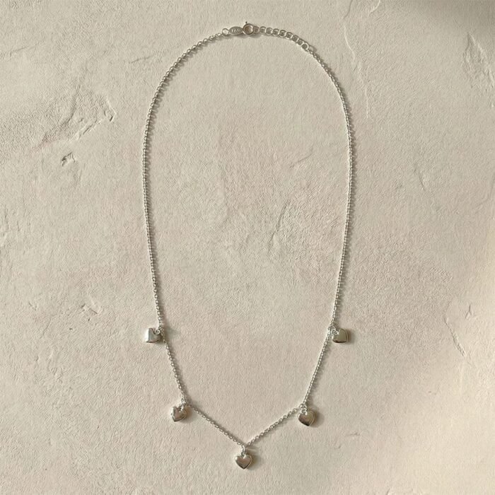 Collezioe light - collana cuori