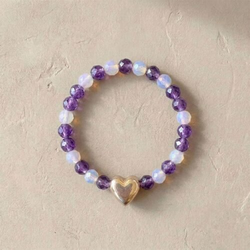 Collezione Crystal - anello viola