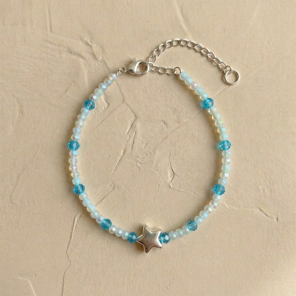 Collezione Crystal - Braccialetto Celeste