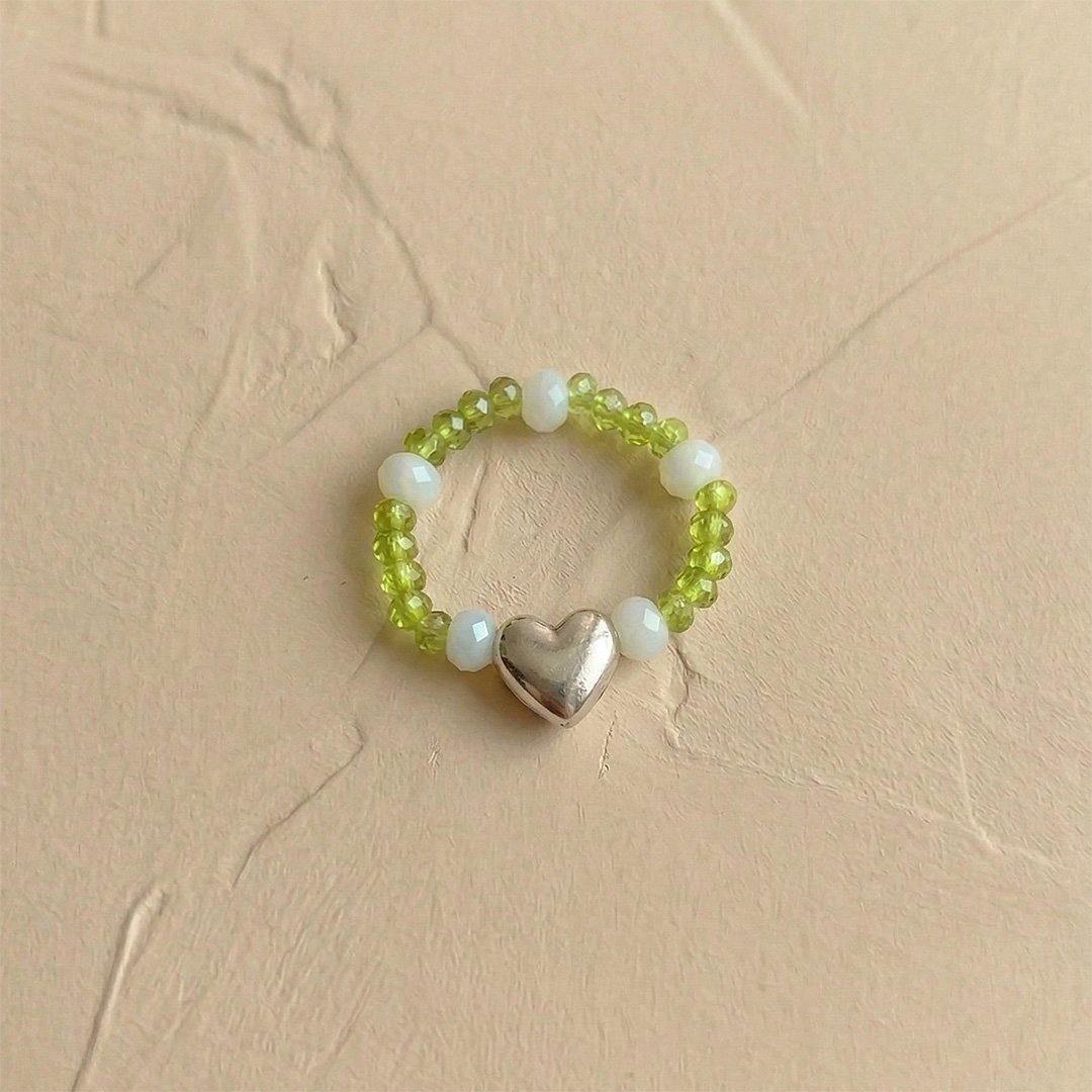 Anello Crystal Lime