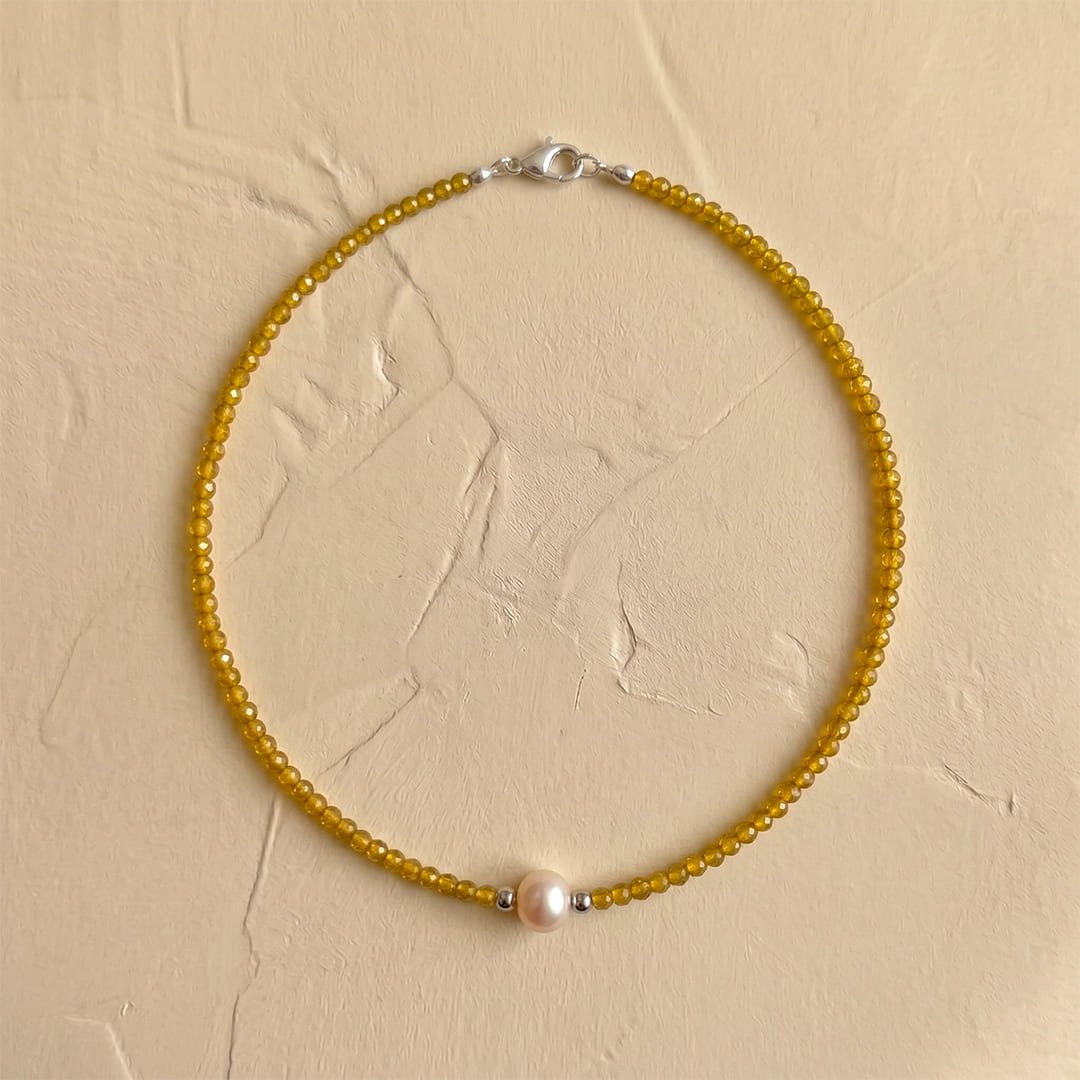 Collana Perle oro