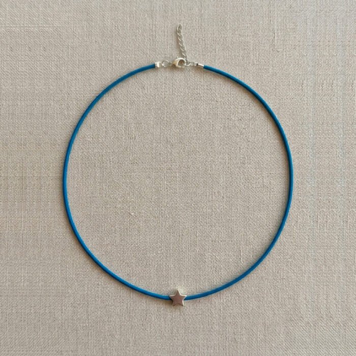 Isanya - Collana Filo Blu