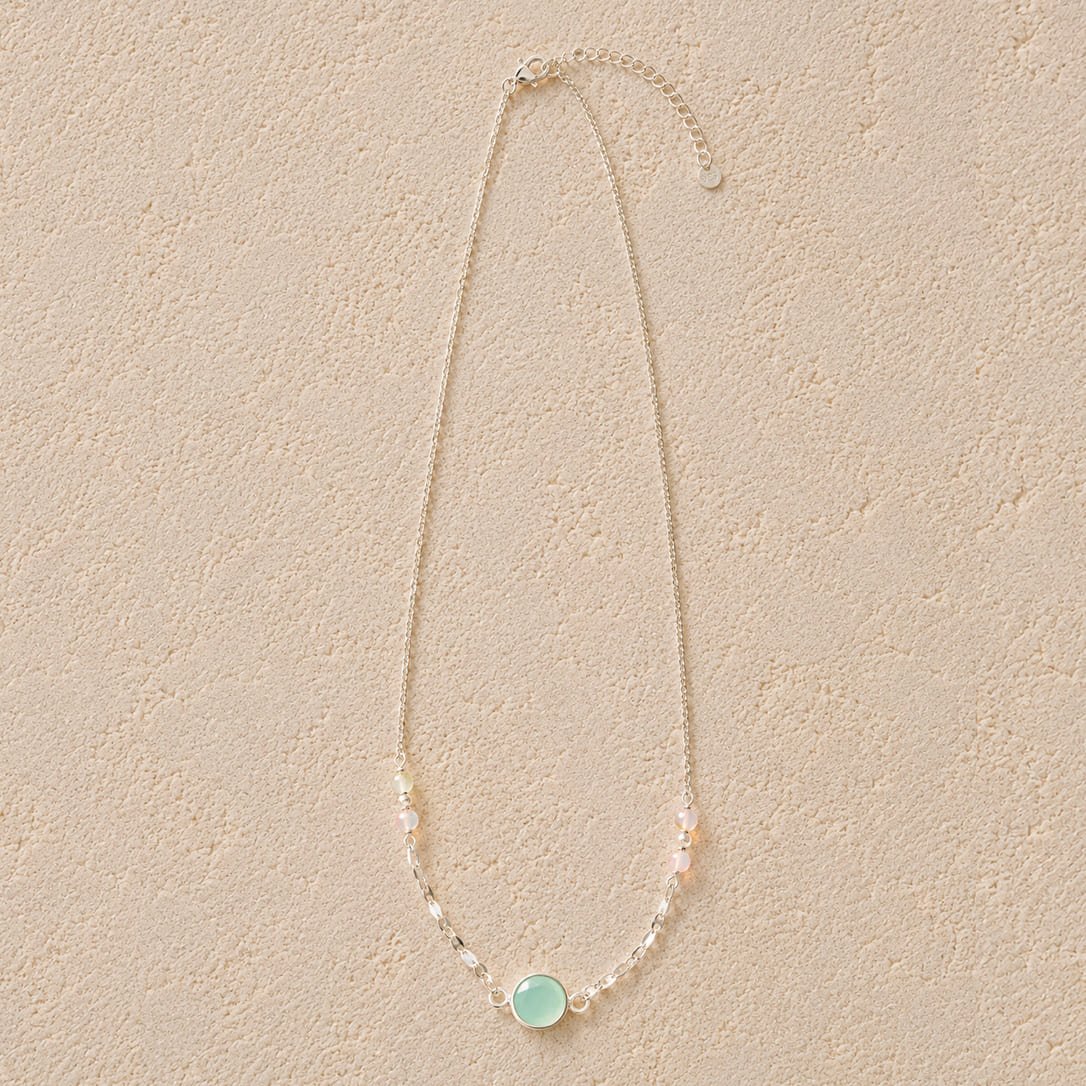 Collana light acqua