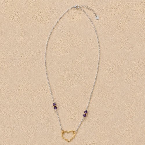 Collana light hearth ametista - isanya