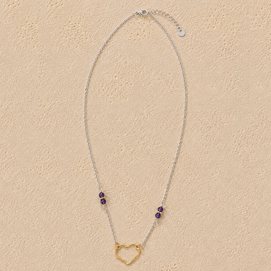 Collana light hearth ametista - isanya